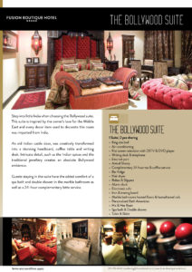 Bollywood suite information